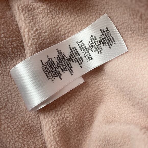 Petit Bateau France Baby Girl Snowsuit Down Filled Bunting Blush Pink 6 Months - Picture 8 of 14